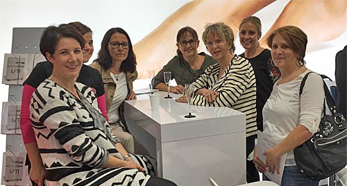 Auf der "Beauty München" 2018 Auf der "Beauty München" 2018